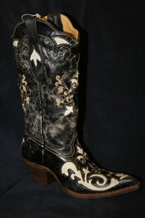 Corral Boots for Women are available at Scramblers, 137 West beauregard Avenue in San Angelo, Texas
